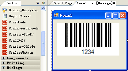 .NET WinForms Barcode